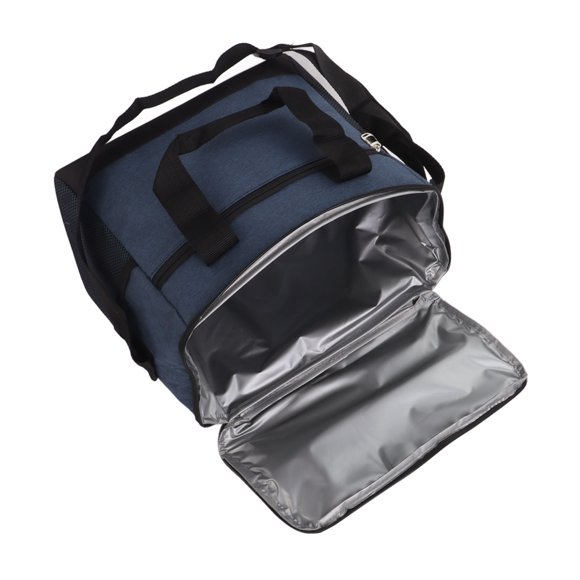 Soft Cooler Bag, 15L Large Capcity Foldable Insulated Camping Cooler with Adjustable Shoulder Strap Portable Leakproof Heat Preservation Food Bag for Camping Picnic Travel Barbecue
