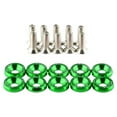 thumbnail image 2 of Destyer Sturdy And Durable Car Modification Gasket Screws Easy Installation JDM Car Modified Fasteners Green screw 1Set, 2 of 6