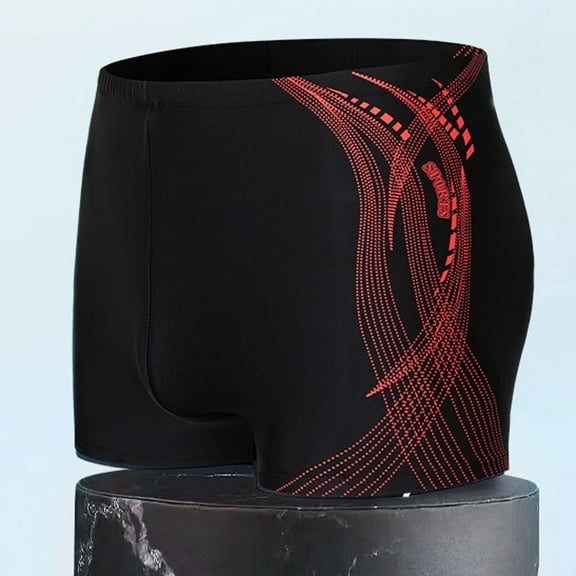 AXXD Men Swimming Trunks Square Leg Athletic High Stretch Swim High Elasticity Softness Swimming Shorts New Arrival