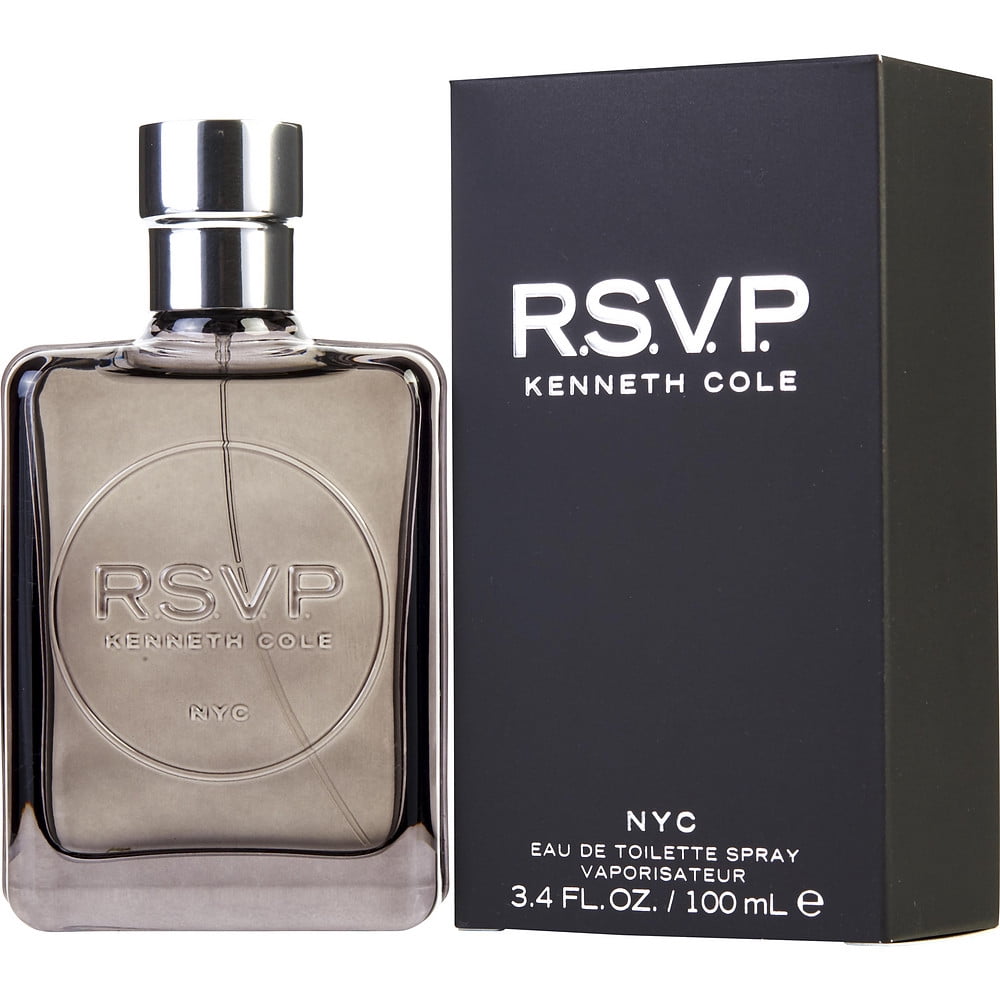 Kenneth Cole RSVP Eau De Toilette Spray, Cologne for Men, 3.4 Oz