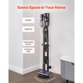 thumbnail image 3 of VEVOR Vacuum Stand, Compatible With V7 V8 V10 V11 V12 V15 Series Upright Vacuum Cleaners & Accessories, Stable Vacuum Stand Holder with 4 Anti-slip Pads and 3 Clips for Storing 6 Brush Heads, 3 of 9