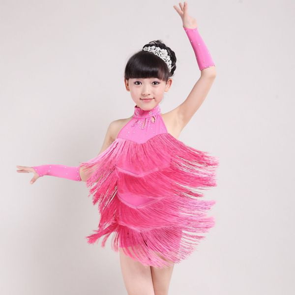 girls salsa dress