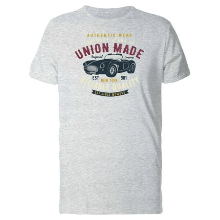 Authentic Mate - Union Made Authentic Wear Tee Men's -Image by Shutterstock