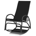 thumbnail image 1 of Costway 1 PCS Chaise Berçante d'Extérieur 2-en-1 avec Dossier Réglable à 4 Positions Accoudoirs Courbés, 1 of 9