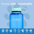 thumbnail image 2 of Botella de agua Nalgene Lightweight Sustain Tritan de 1 litro sin BPA, 2 of 5
