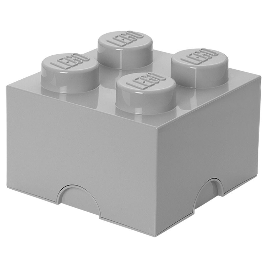 LEGO Storage Brick 4, Stone Grey