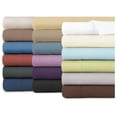 thumbnail image 5 of Oversized King Size Flat Sheet, 132" x 110" Hotel Quality Microfiber Sheet, No-Fade, No-Pill, Ultra-Soft Touch, Extra Wide to Stay Tucked on Thick Mattresses, Marsala, 5 of 6