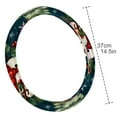 thumbnail image 4 of Christmas Snowman 14.5 Inch Printing PVC Leather Auto Accessories Steering Wheel Covers Car Wheel Cover Steering Wheel Cover, 4 of 6