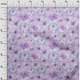 thumbnail image 2 of oneOone Georgette Viscose Fabric Watercolor Floral_Printed Craft Fabric BTY 42 Inch Wide, 2 of 4