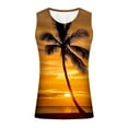 thumbnail image 6 of IROINNID Round Neckline Tank Tops For Men Sleeveless Sports Tank Tops Vest Pullover Graphic Print Tops, 6 of 6