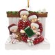 thumbnail image 2 of Decoración navideña, adornos navideños, regalos navideños, adornos navideños conmemorativos personalizados para la familia y la lectura de bebés, colgante para árbol de Navidad., 2 of 5