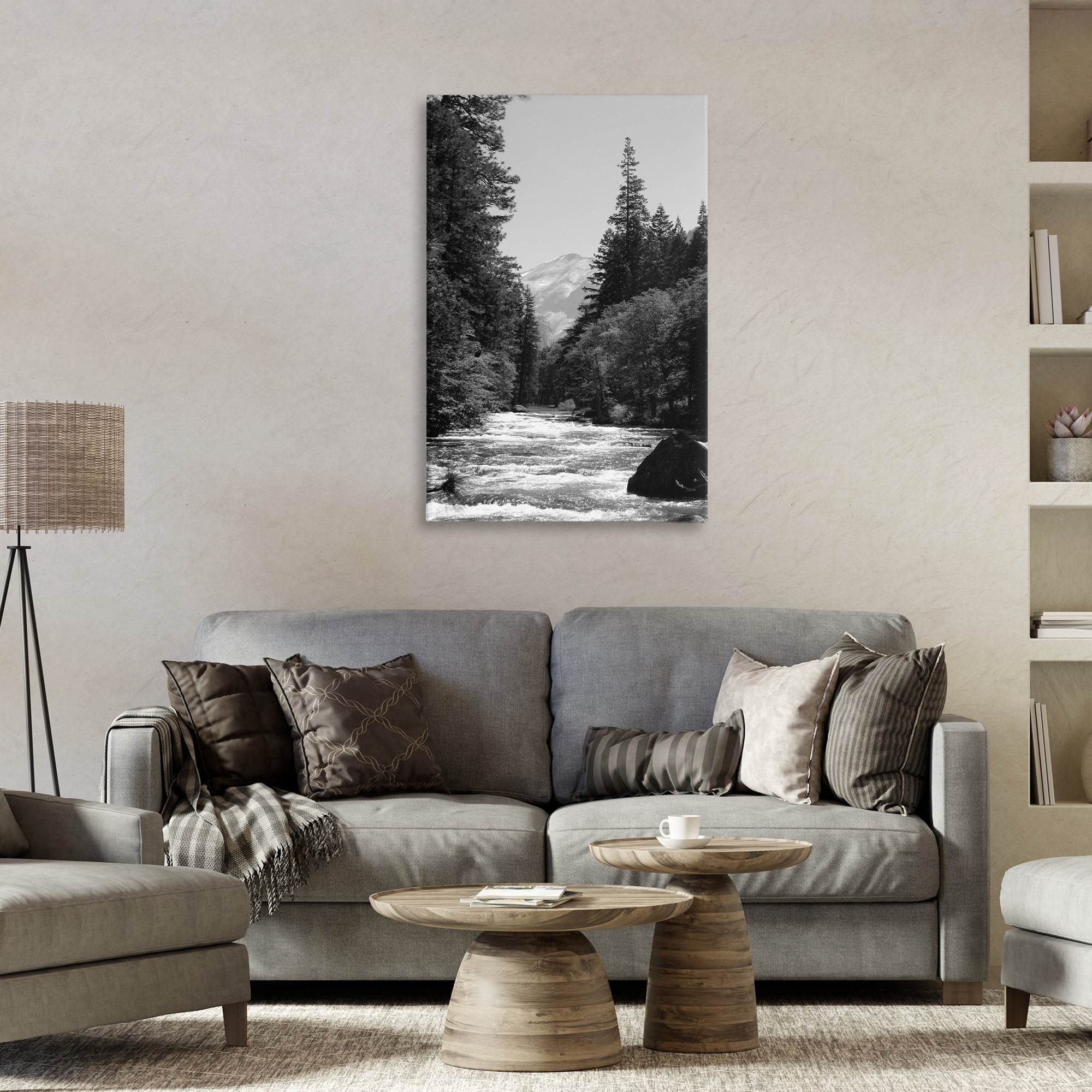 Stupell Industries Merced River Flow Canvas Wall Art, design by Kim Curinga