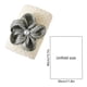 thumbnail image 3 of Toalla blanca para invitados de boda con borla y detalle de perla | Regalo de dama de honor de nailon y elastano | Práctico recuerdo para cumpleaños o baby shower | Decoración elegante para el hogar, 3 of 7