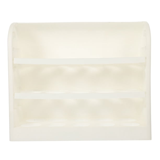 EeaseMX Rejilla para huevos multicapa para el hogar, contenedor de plástico para huevos, refrigerador
