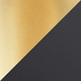 thumbnail image 2 of LumiSource Gold Metal, Black PU High Back Fuji Dining Chair - Set of 2, 2 of 11
