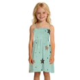 thumbnail image 3 of Ttyddzy Woman' Casual-Dresses Sleeveless Camisole A-Line Dress for 2Y-7-8Y，Green and Beige, 3 of 8