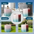 thumbnail image 3 of Buric Folding Bathtub Portable Adult Spa Bath Tub Soaking Tub Hot , Gradient Powder Blue, 3 of 7