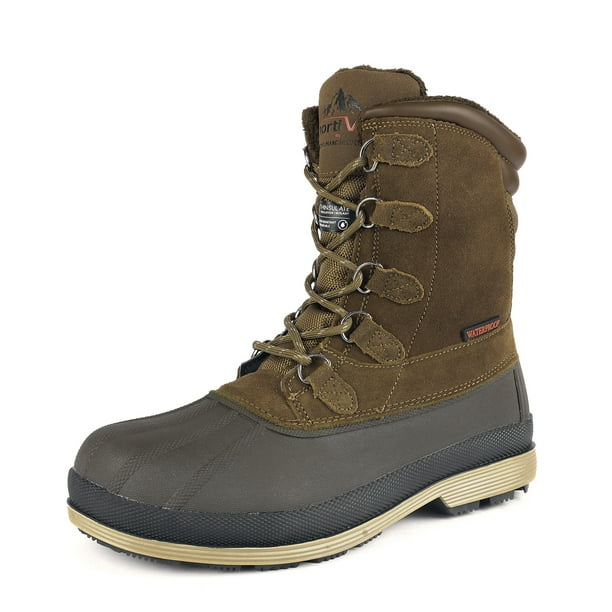 rugged exposure men's neoprene waterproof snow boots