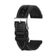 thumbnail image 3 of Correa de caucho de fibra de carbono para reloj Fossil de 20 mm y 22 mm con cierre de acero inoxidable y cadena deportiva resistente al agua para reloj Mido T-issot, 3 of 5