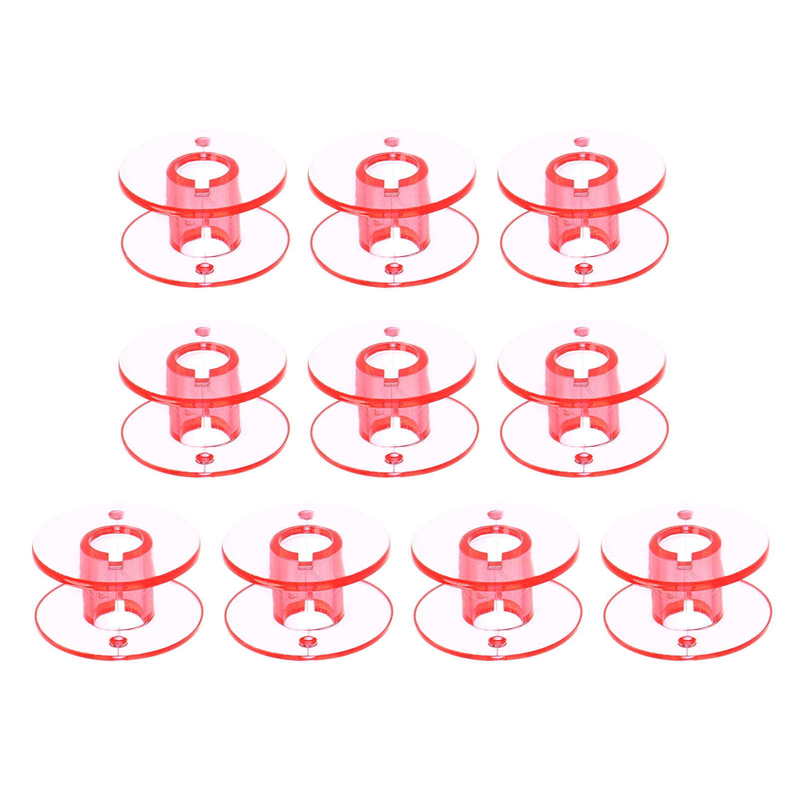 Uxcell Plastic Bobbins Standard Sizes for Multi Function Sewing Machine