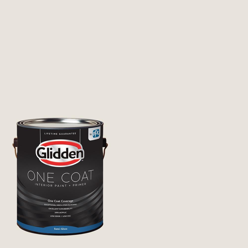 Glidden One Coat Interior Paint and Primer, Mountain Gray / Gray, 1