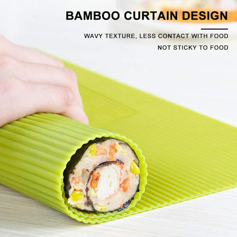 non-stick sushi mat sushi bamboo rolling