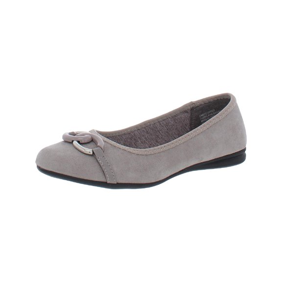 Karen Scott Womens Amandaa Neoprene Slip-on Ballet Flats