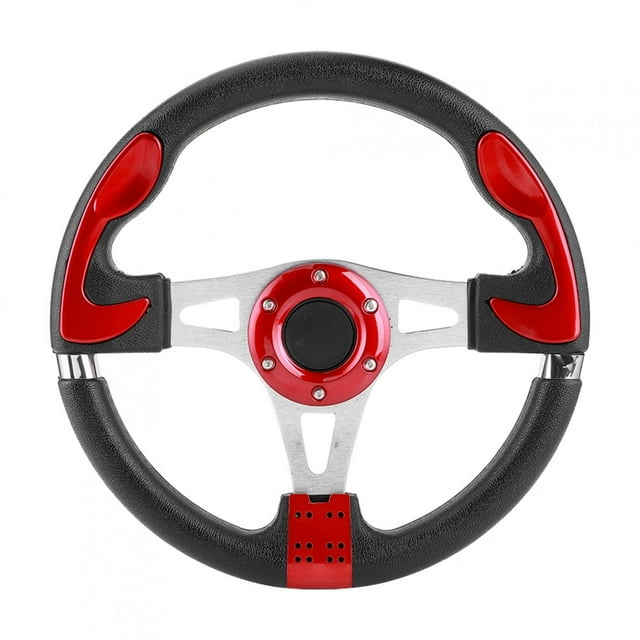 Remplacement de Volant, 320 Mm/12,5 Po Volant de Sport pour Voiture Accessoire Modifié pour Voiture Design Surélevé