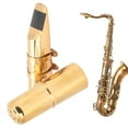 thumbnail image 1 of Portavoz de Saxofón, Buen Tono Pulido A Mano Tonos de Octava Alto Saxo Boquilla para Saxofón para Profesionales y Principiantes, 1 of 7