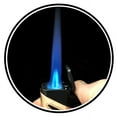 thumbnail image 3 of Prestige Import Group - Matrix Contemporary Design 3 Flame Torch Lighter with Built-In Punch Cutter - Color: Gun Metal, 3 of 6