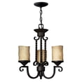 thumbnail image 1 of Hinkley Casa Collection Three Light Chandelier, Olde Black, 1 of 2
