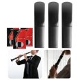 thumbnail image 2 of 3Pcs Resin Tenors Saxophone Mouthpiece Reed Strength 1.5/2.0/2.5 Saxophone Reed for Saxophone Beginners Students, 2 of 4