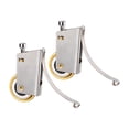 thumbnail image 4 of Siruishop 2 Pcs Roue Convexe Simple de Remplacement Robuste pour Porte Coulissante, 4 of 8