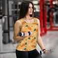 thumbnail image 5 of Fotbe Love Carrot Womens Loose Fit Casual Flowy Slim-Fit Tank Tops Athletic Round Neck Trendy Sleeveless Summer Tops for Gym and Yoga-X-Large, 5 of 7