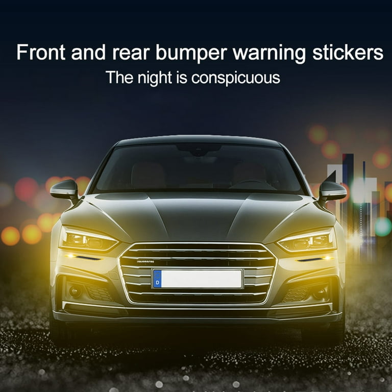 HIVAGI® Stay Safe with Reflecting Car Stickers - Anti-Collision Night