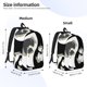 thumbnail image 2 of Easygdp Unicorn in Yoga Mochila de Lona Resistente para Laptop, Compatible con Laptops de 15 a 17 pulgadas, Ideal para Escuela, Trabajo y Viajes-Medium, 2 of 5