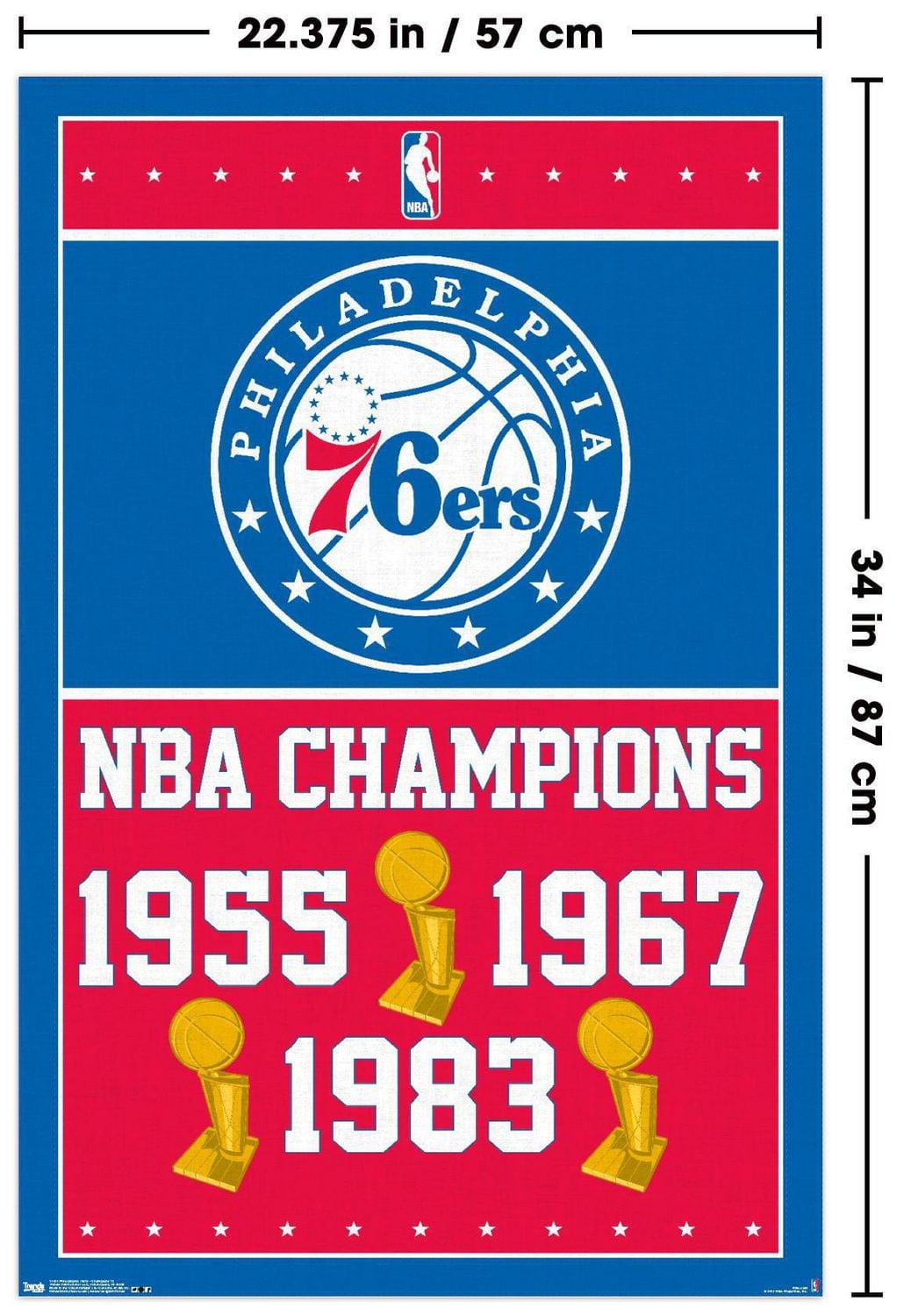NBA Philadelphia 76ers - Champions 15