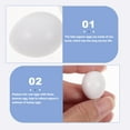 thumbnail image 5 of Howish bird egg 10pcs Artificial Parrot Eggs - Stop Laying Eggs, Bird Supplies,Plastic(0.87"X0.71"X0.39"), 5 of 8
