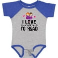 thumbnail image 3 of Inktastic I Love to Read Girls Baby Bodysuit, 3 of 5