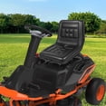 thumbnail image 4 of Vintoro 220lbs Adjustable Lawn Tractor Replacement Seat, Universal Forklift Excavator Mower Seat, Black, 4 of 19