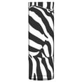 thumbnail image 2 of Zebra Stripe Flower Vase 11.8x3.9 inch Vases Clear Non Breakable Plastic for Modern Home Wedding Decor, 2 of 6
