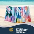 thumbnail image 6 of Beartech 4 Pieces Beach Towel Set,40x70 inches Tie-Dye Beach Towels Soft Camping Travel Towels, Lightweight Quick Dry Pool Towels for Beach Shower Towels Swim Towels Absorbent for Adults, 6 of 9