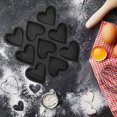 thumbnail image 2 of FELTECHELECTR Molde para tartas con forma de corazón de 9 agujeros, para repostería doméstica, para cocina, 2 of 6