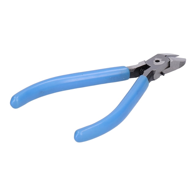 Alicates de corte diagonal para cables eléctricos con resorte, herramienta de corte de acero al cromo vanadio