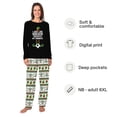 thumbnail image 2 of Funny Soccer Matching Christmas Pajamas With Elf Print, Soccer Favorite Holiday Set, Size NB - Men 6XL, 2 of 7