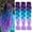Color1, variant on Ombre Braiding Hair Extensions 24 Inch 3 Packs Synthetic High Temperature Jumbo Braiding Hair Twist Crochet Braids Hair for Women