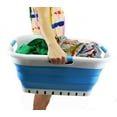 thumbnail image 7 of SAMMART Collapsible Plastic Laundry Basket - Foldable Pop Up Storage Container/Organizer - Portable Washing Tub - Space Saving Hamper/Basket, 7 of 7