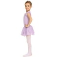 thumbnail image 6 of Arshiner Girls Ruffle Sleeve Ballet Dance Dress Tutu Skirted Leotard, 6 of 9