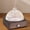 Dark Brown, variant on Glass Oil Diffuser With Reservoir & Woodbase 200ml Ultrasonic Lock Color Timer Auto-off 7 Light Aroma Dome For Home Office Bedroom Yoga - Dark Brown