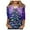 Purple, variant on Trendfront Womens Christmas Tree Graphic T Shirts Crewneck 3/4 Sleeve All Over Holiday Print Casual Winter Tee Tops